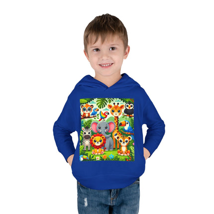 Jungle Friends Parade Toddler Pullover Fleece Hoodie