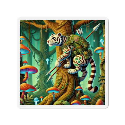 Silent Stripes Die-Cut Magnets (5 Sizes)