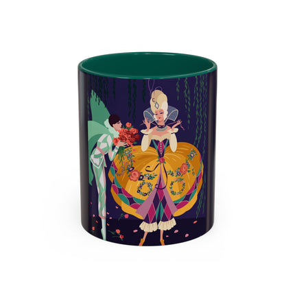 Moonlit Masquerade: The Fairy Queen's Ball Colorful Mug (11oz, 15oz) – Fairy Tale Elegance, Fantasy Charm & Enchanted Style
