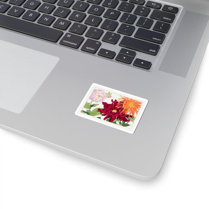 Dahlia by Tanigami Kônan Kiss-Cut Stickers (4 Sizes)