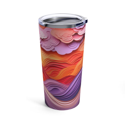 Dramatic Sunset Sky Tumbler 20oz
