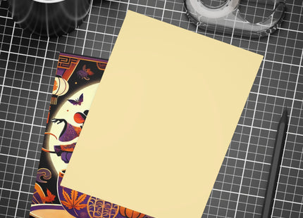 Theatrical Halloween Kabuki Mice on Teacup Postcards (envelopes included) - Bundles of 10, 30, 50 Pieces