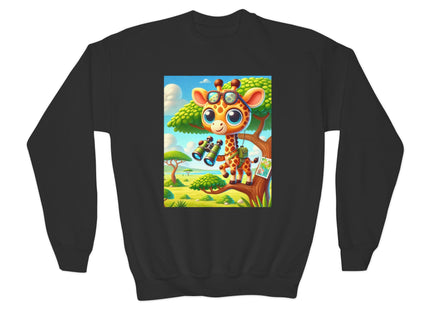 Giraffe Lookout Youth Crewneck Sweatshirt