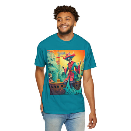 Skeleton Crew of the Misty Seas Unisex Garment-Dyed T-shirt