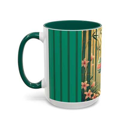 Geisha Kitten’s Easter Stroll Colorful Mugs (11oz, 15oz)
