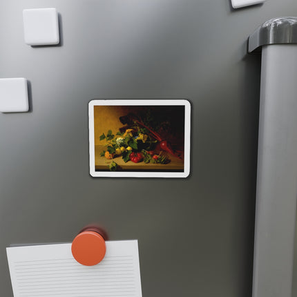 Still Life with Vegetables by James Peale Die-Cut Magnets (5 Sizes)