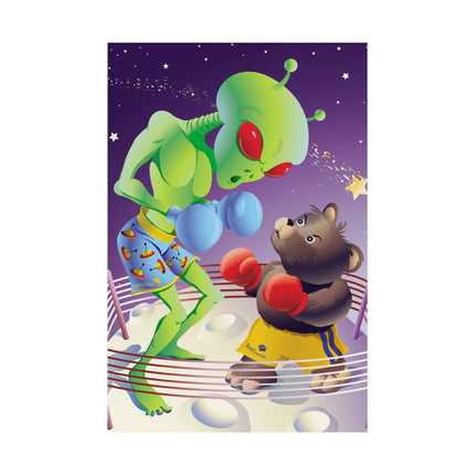 Cosmic Clash Premium Matte Vertical Posters