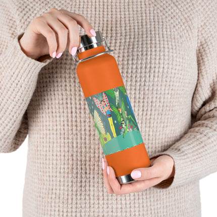 Enchanting Fairies of A Midsummer Night's Dream Copper Vacuum Insulated Bottle, 22oz