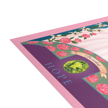 August & Peridot (from the Gem Series) by Sofia Chiostri (envelopes included) - Bundles of 10, 30, 50 Pieces