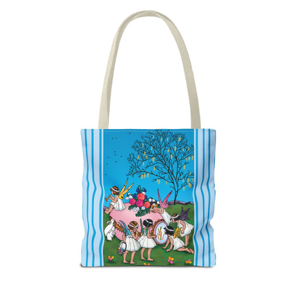 Enchanted Easter Gathering Tote Bag (AOP)