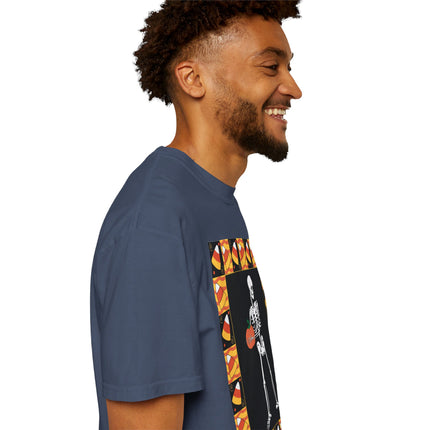 Candy Corn Skeleton Unisex Garment-Dyed T-shirt
