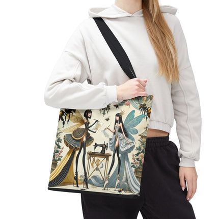 The Quiet Work of Fairies Tote Bag – Enchanted Atelier & Gentle Magic