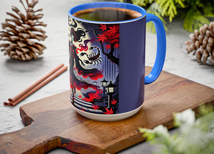 Halloween Sorceress Colorful Mugs (11oz, 15oz)