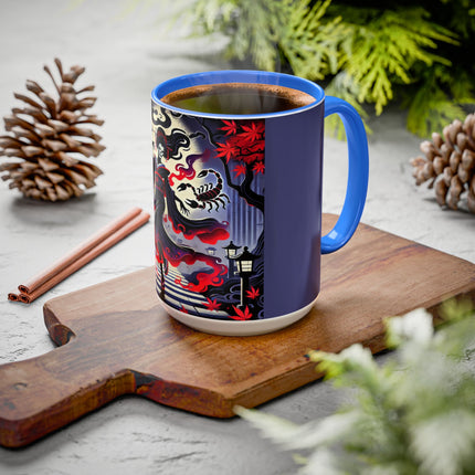 Halloween Sorceress Colorful Mugs (11oz, 15oz)
