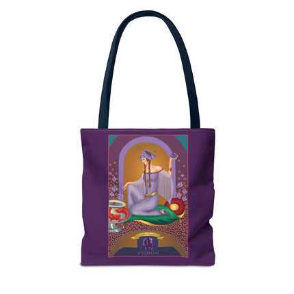 Astrology Gem Series: February & Amethyst Tote Bag