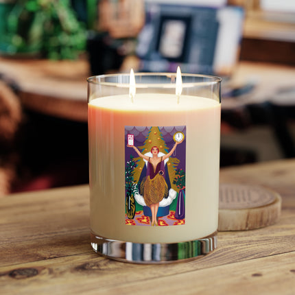 Countdown to Christmas Elegance Scented Candle - Full Glass, 11oz