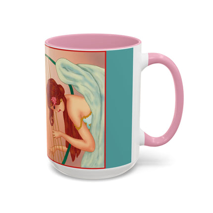 Heavenly Angel Duet Colorful Mugs (11oz, 15oz)