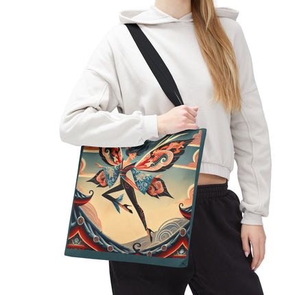 The Dragon Fairy of the Temple Tote Bag – Mythic Grace & Ancient Power
