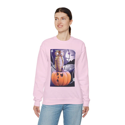 The Startled Pumpkin Unisex Heavy Blend™ Crewneck Sweatshirt
