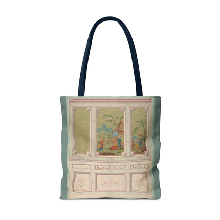 Chinoiserie scenes by Anonymous Tote Bag (AOP)