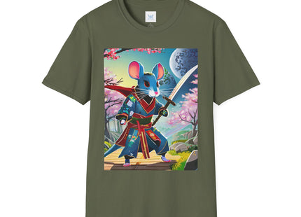 Cyber Samurai Rat Softstyle T-Shirt