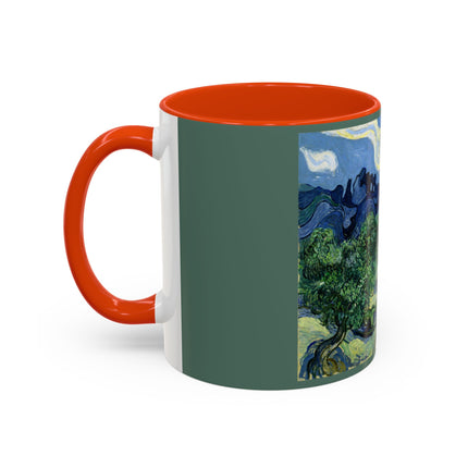 Olive Trees by Vincent Van Gogh Colorful Mugs (11oz, 15oz)
