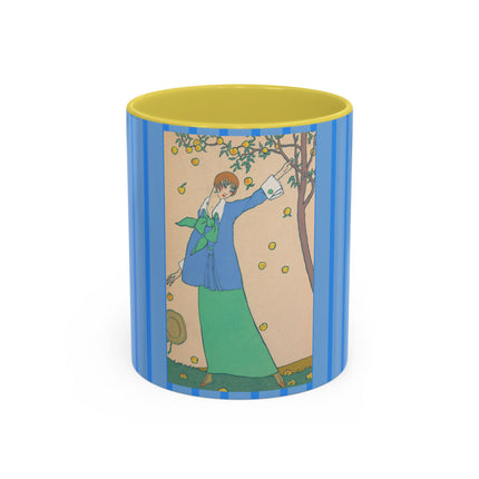 Le Verger by Georges Lepape Colorful Mugs (11oz, 15oz)