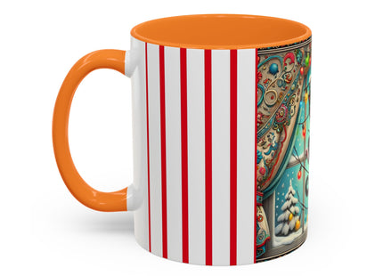 Mischief in Tinselland Colorful Mugs (11oz, 15oz)