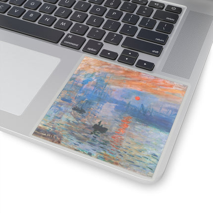 Sunrise by Claude Monet Kiss-Cut Stickers (4 Sizes)
