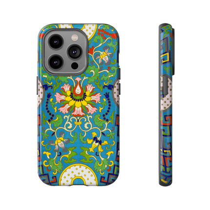 Chinese Floral Illustration by Owen Jones Phone Cases
