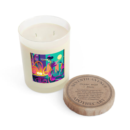 Dance of the Skeleton Ballerinas Scented Candle - Full Glass, 11oz