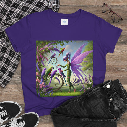 Lavender-Winged Fairy Cotton Tee