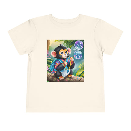 Bubble Magic in the Jungle Toddler Short Sleeve Tee