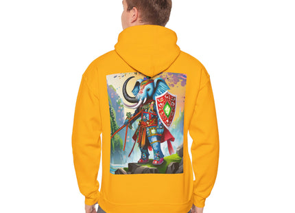 Cyberpunk Elephant – Heavy Blend™ Hooded Sweatshirt