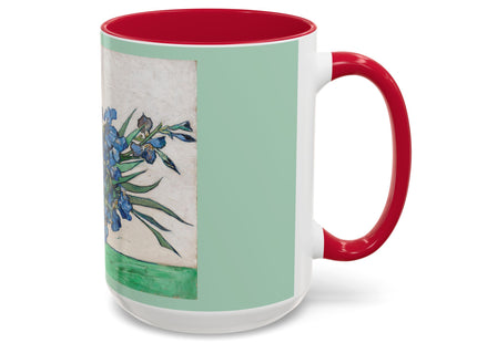 Irises by Vincent Van Gogh Colorful Mugs (11oz, 15oz)