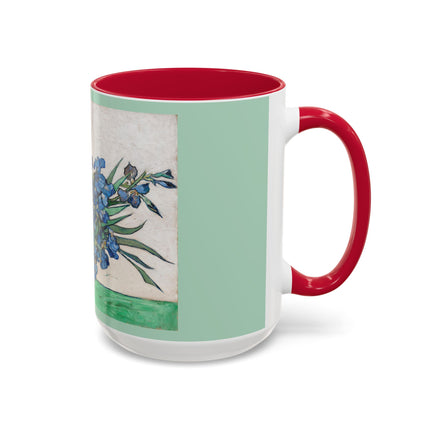 Irises by Vincent Van Gogh Colorful Mugs (11oz, 15oz)