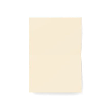 Aquilegia Flower by Tanigami Kônan Greeting Cards (1, 10, 30, and 50pcs)