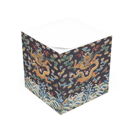 Rank Badge with Dragon with Deer Hooves Note Cube