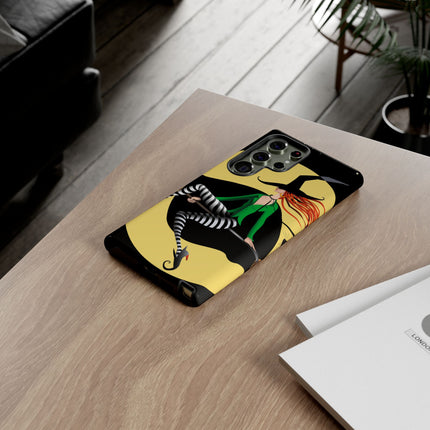 A Witch’s Moonlit Flight Phone Cases