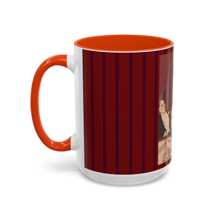 La Loge by George Barbier Colorful Mugs (11oz, 15oz)