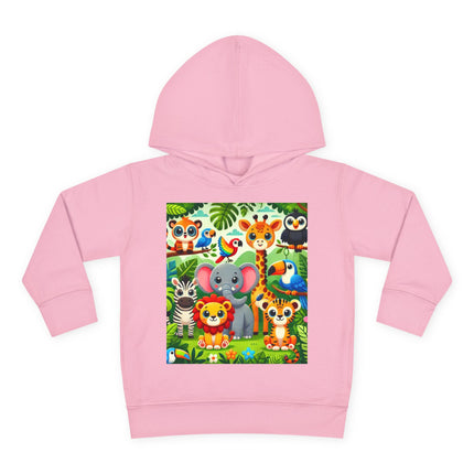 Jungle Friends Parade Toddler Pullover Fleece Hoodie