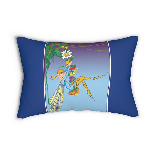 A Fairy's Delight Spun Polyester Lumbar Pillow