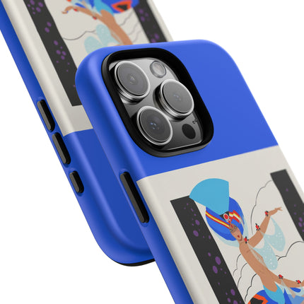Exotic Dancer Phone Case – Vibrant Performance & Art Deco Flair