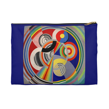 Rythme No. 1 Accessory Pouch – Robert Delaunay Orphism Abstract Art Design