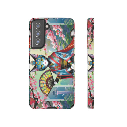 Cyberpunk Geisha Phone Cases