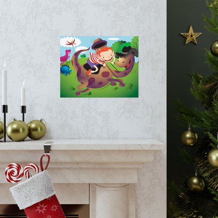 Rip-Roaring Fun Premium Matte Horizontal Posters