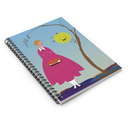 Apple Pie Day Spiral Notebook – Whimsical Charm & Sweet Innocence