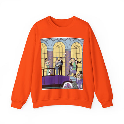 Au Revoir by George Barbier Heavy Blend™ Crewneck Sweatshirt