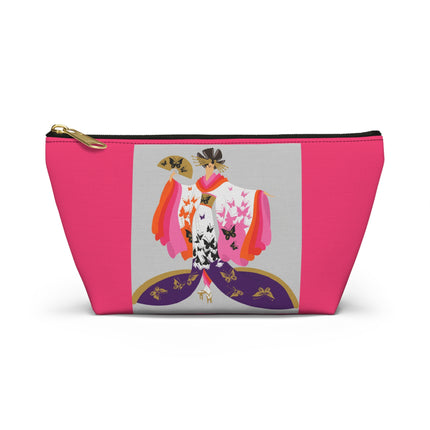 Butterfly Kimono Cosmetic Bag – Elegant Japanese Fantasy & Whimsical Grace