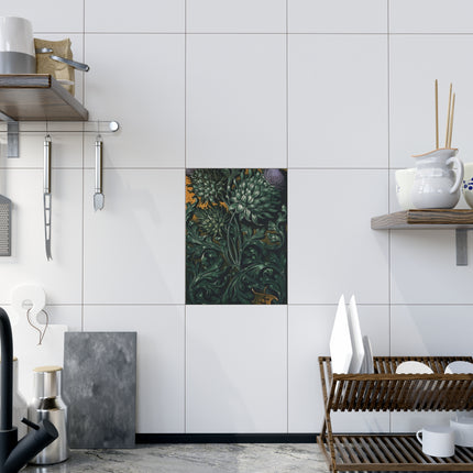 The Plant in Art and Industry Plate 06 Ceramic Tile